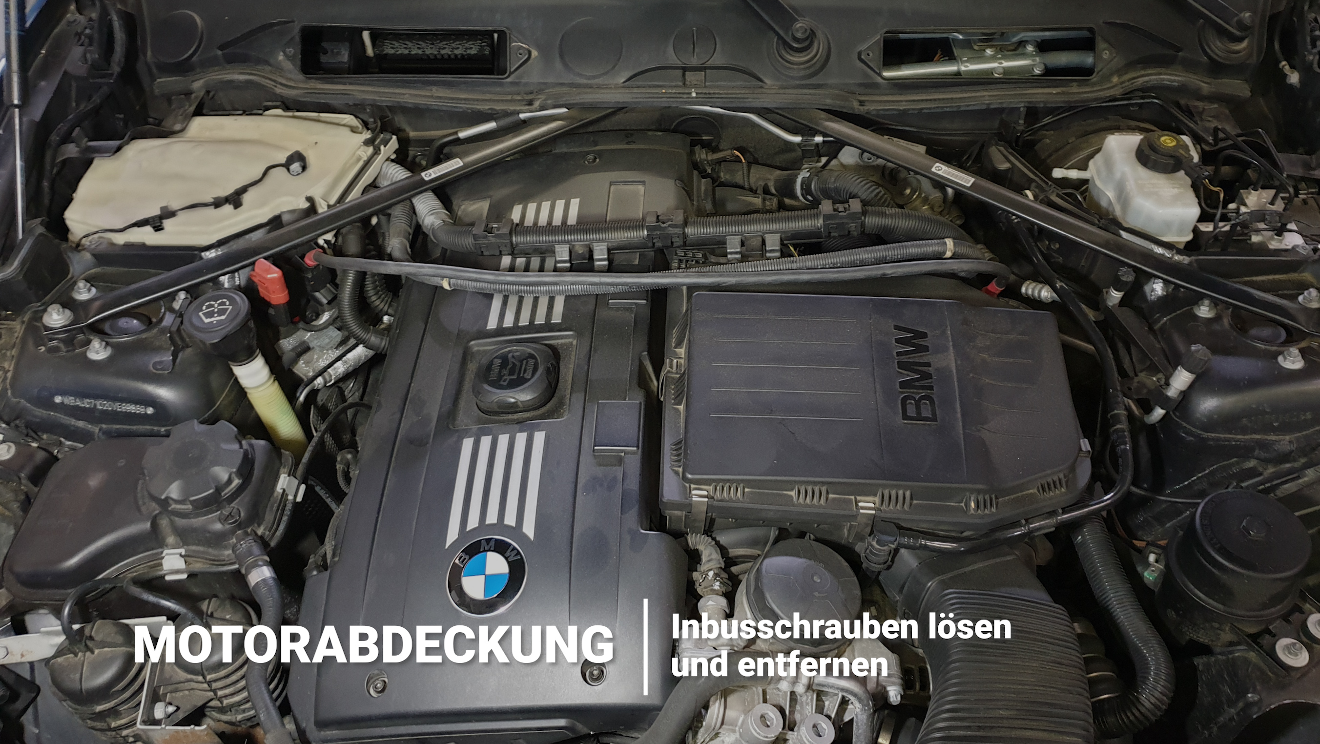 Motorabdeckung BMW 135i